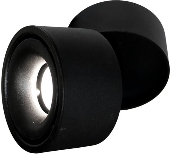 Накладной светильник Lumina Deco Westos LDC 8056-GYN-12WCOB D80хH100 BK