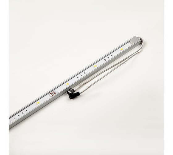 Светодиодная линейка MAKSBRIGHT 12В, 36LED, 13Вт, SMD5630, IP20, 795лм, 7000K, хол. белый, 1198мм MB-B36CH-DS-W
