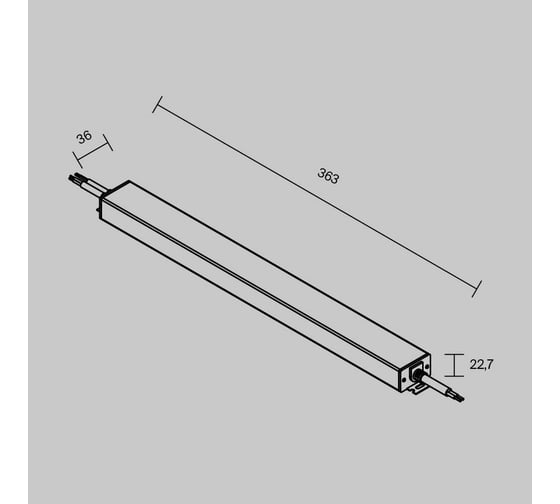 Источник напряжения Maytoni PSL017-200W-DALI-DT6-IP67 725004