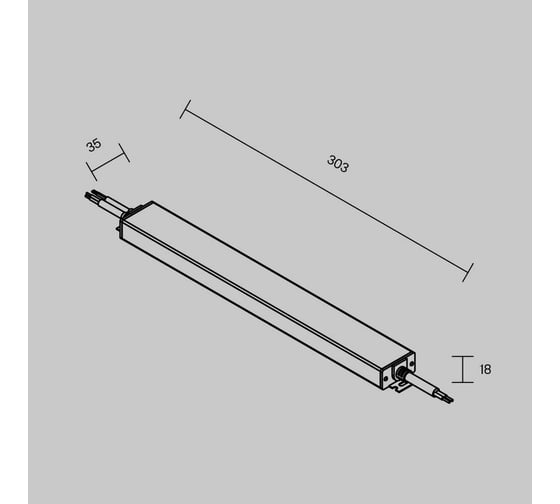 Источник напряжения Maytoni PSL017-60W-DALI-DT6-IP67 725001