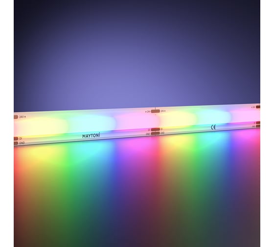 Светодиодная лента Maytoni 24В COB 18Вт/м RGB 5м IP 20 201250