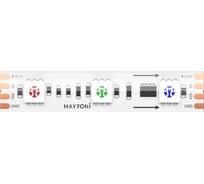 Светодиодная лента Maytoni 12В 5050 14,4Вт/м RGB 5м IP 67 201244