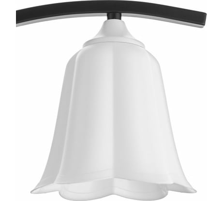 Универсальный плафон BayerLux "Цветок" Е14/Е27 снежно-белый 14х14х13см 4931339