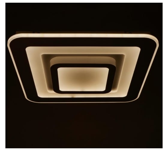 Светильник с ПДУ BayerLux 60623/1 LED 180Вт белый 50х50х8 см 4901284