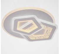 Светильник с ПДУ BayerLux 60627/1 LED 180Вт белый 50х50х6 см 4901288