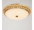 Светильник с ПДУ BayerLux 670005N LED 80Вт 3 режима 3000-6000К диммер золото 50х50х11 см 4625969 2