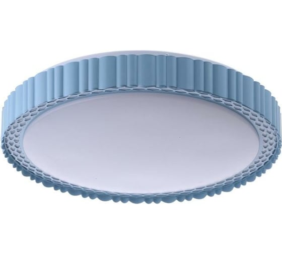 Светильник с ПДУ BayerLux 670509N LED 72Вт 3 режима 3000-6000К диммер синий 50х50х9 см 7015525