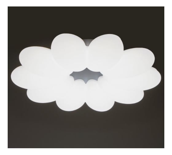 Светильник с ПДУ BayerLux 670512N LED 140Вт 3 режима 3000-6000К диммер белый-серый 56х56х10,5 см 4623888