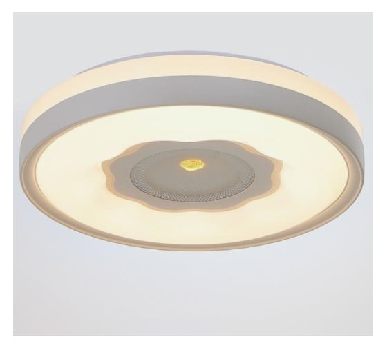 Светильник с ПДУ BayerLux 670523N LED 80Вт 3 режима 3000-6000К диммер белый 49х49х9,5 см 4623898