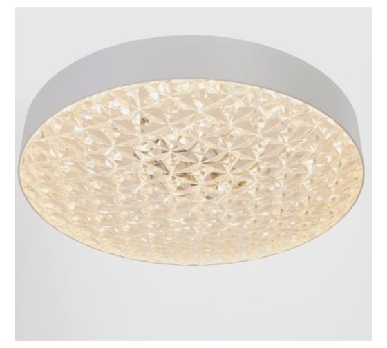 Светильник с ПДУ BayerLux 670525N LED 72Вт 3 режима 3000-6000К диммер белый 48х48х12 см 4623900