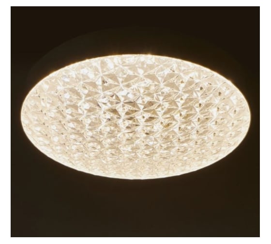 Светильник с ПДУ BayerLux 670525N LED 72Вт 3 режима 3000-6000К диммер белый 48х48х12 см 4623900