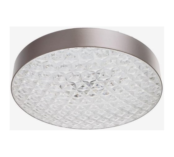 Светильник с ПДУ BayerLux 670527N LED 72Вт 3 режима 3000-6000К диммер кофе 48х48х12 см 4623902
