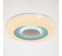 Светильник с ПДУ BayerLux 70543/1 LED 85Вт диммер 3000-6000К белый-синий 46х46х10 см 4941273