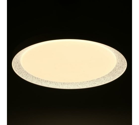 Светильник с ПДУ BayerLux 70539/1 LED 80Вт диммер 3000-6000К белый 52х52х9 см 4941269