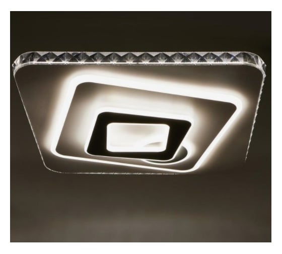 Светильник с ПДУ BayerLux 74641/1 LED 140Вт диммер 3000-6000К белый 4941598