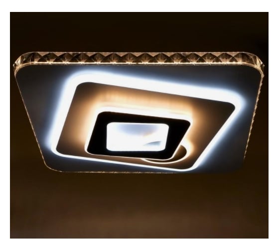 Светильник с ПДУ BayerLux 74641/1 LED 140Вт диммер 3000-6000К белый 4941598