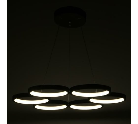 Светильник с ПДУ BayerLux 88009/6 LED 78Вт 3000-6000К диммер кофе 60х60х2-102 см 4941104