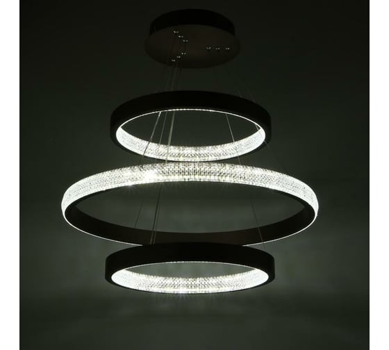 Светильник с ПДУ BayerLux 88015/3 LED 81Вт 3000-6000К диммер кофе 60х60х4-104 см 4941110