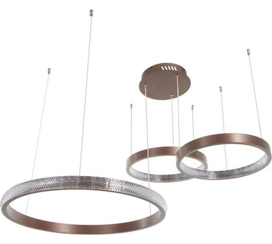 Светильник с ПДУ BayerLux 88021/3 LED 81Вт 3000-6000К диммер кофе 100х76х4-104 см 4941116