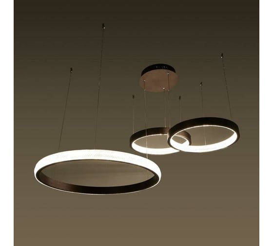 Светильник с ПДУ BayerLux 88021/3 LED 81Вт 3000-6000К диммер кофе 100х76х4-104 см 4941116