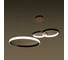 Светильник с ПДУ BayerLux 88021/3 LED 81Вт 3000-6000К диммер кофе 100х76х4-104 см 4941116 5