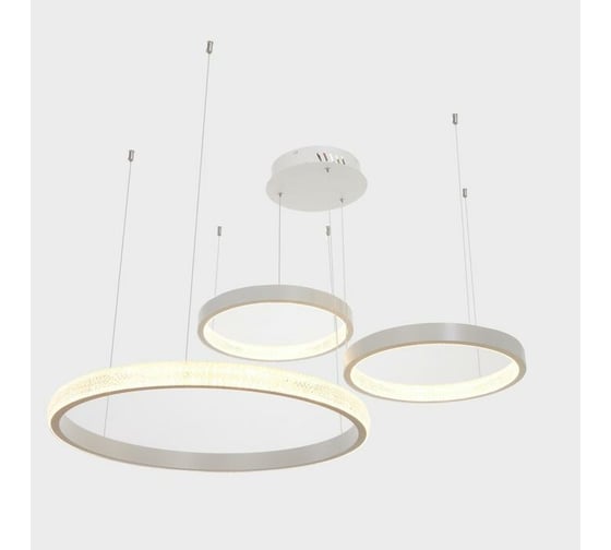 Светильник с ПДУ BayerLux 88020/3 LED 81Вт 3000-6000К диммер белый 100х76х4-104 см 4941115 1
