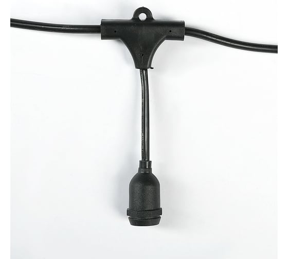Гирлянда-нить Luazon, 10 м, Евро Белт Лайт, шаг 50 см, E14, 2W-УМС, 220V 2702220