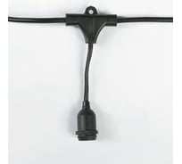 Гирлянда-нить Luazon, 10 м, Евро Белт Лайт, шаг 100 см, E14, 2W-УМС, 220V 2702219