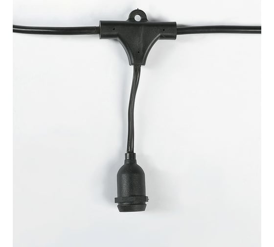 Гирлянда-нить Luazon, 10 м, Евро Белт Лайт, шаг 100 см, E14, 2W-УМС, 220V 2702219