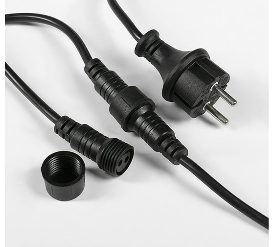Гирлянда-нить Luazon, 10 м, Евро Белт Лайт, шаг 100 см, E14, 2W-УМС, 220V 2702219