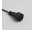 Гирлянда-нить Luazon Кластер SPEC, IP44, 3 м, темная нить, УМС-2W, LED-288-24В, 8 режимов, белый 5167291 3