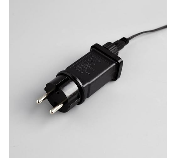 Гирлянда-нить Luazon Клип-лайт Спайдер SPEC, IP44, 3х10 м, темная нить, УМС-2W, LED-198-24В, 8 режимов, белый 5167225