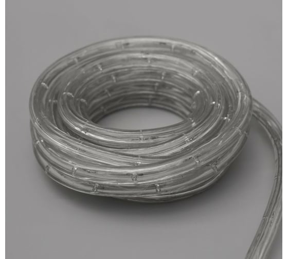 Светодиодный шнур Luazon, 10 мм, круглый, 5 м, чейзинг, 2W-LED/м-24-220V, контроллер, 8 режимов, зеленый 1589821