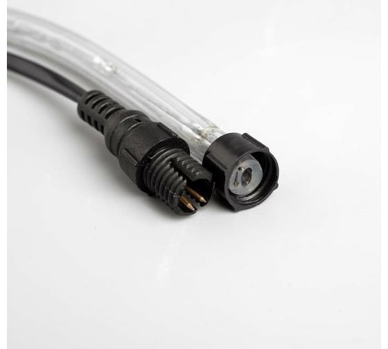 Светодиодный шнур Luazon, 10 мм, круглый, 10 м, чейзинг, 2W-LED/м-24-220V, контроллер, 8 режимов, мульти 1589824