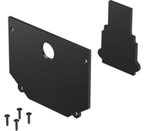 Заглушка торцевая Maytoni черная, внешняя 2 шт.+внутренняя 2 шт. для шинопровода Exility TRX034-SСH-422B TRA034EC-SCH-42B