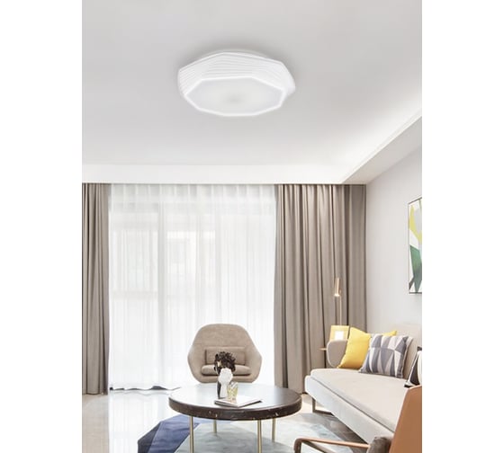 Диммируемый светильник RITTER LED с ДУ MIRA 72Вт, 3000-6000К, 5760Лм, 52211 9