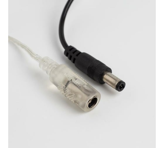 Гирлянда-нить Luazon ROSA, IP20, 12 м, серебристая нить, LED1608-125-12V, фиксинг, белый 6847676