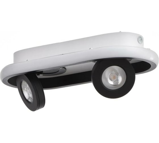 Спот BayerLux 1943/2 LED 20Вт 4000К бело-черный 30х13х5 см 6784019