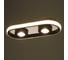 Спот BayerLux 1943/2 LED 20Вт 4000К бело-черный 30х13х5 см 6784019 4