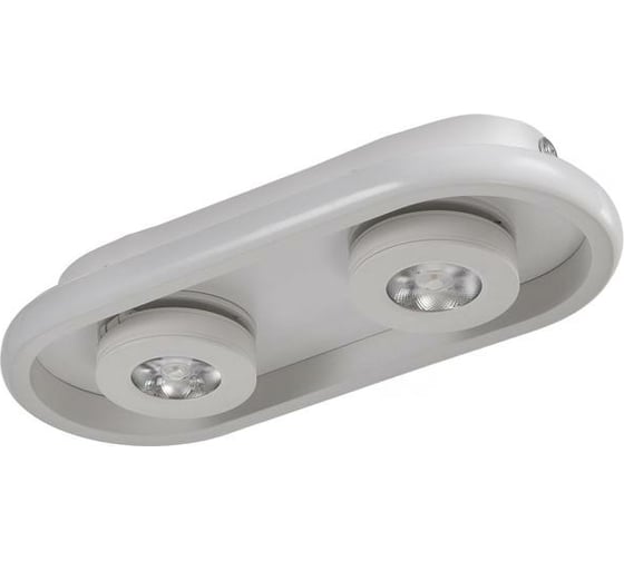 Спот BayerLux 1943/2 LED 20Вт 4000К белый 30х13х5 см 6784021