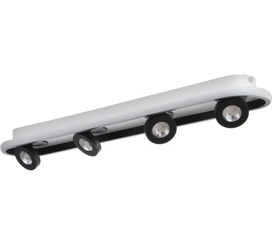 Спот BayerLux 1943/4 LED 36Вт 4000К бело-черный 80х15х7-15 см 6784022