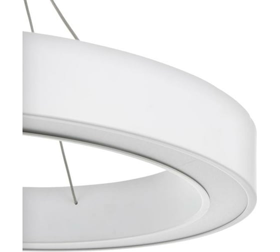 Люстра с ПДУ BayerLux "Бергамо" 45Вт 3000-6000К LED белый d.40см 4494658