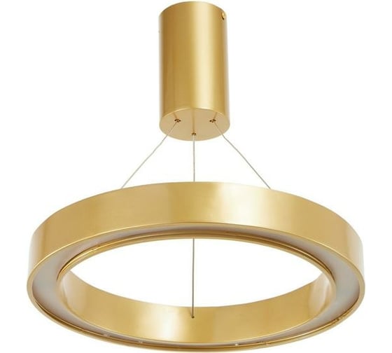 Люстра с ПДУ BayerLux "Бергамо" 45Вт 3000-6000К LED золотой d.40см 4494660 1