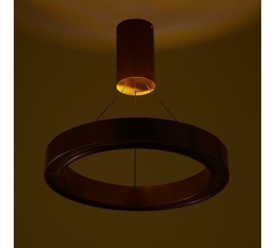 Люстра с ПДУ BayerLux "Бергамо" 45Вт 3000-6000К LED золотой d.40см 4494660
