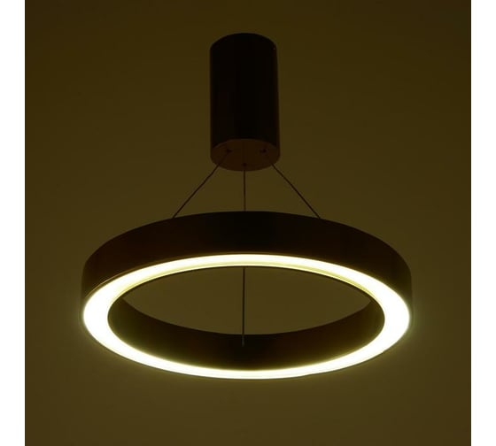 Люстра с ПДУ BayerLux "Бергамо" 45Вт 3000-6000К LED золотой d.40см 4494660