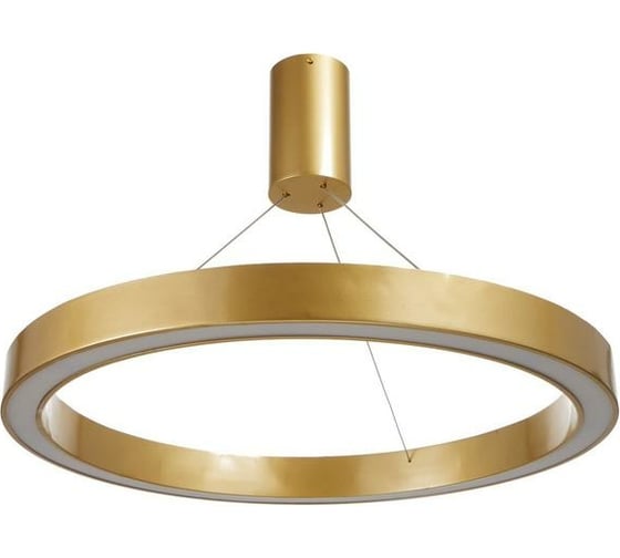 Люстра с ПДУ BayerLux "Бергамо" 65Вт 3000-6000К LED золото d.60см 4494663 1