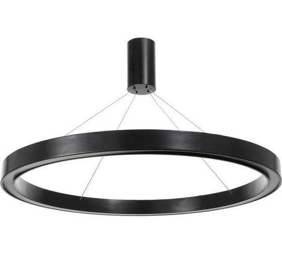 Люстра с ПДУ BayerLux "Бергамо" 80Вт 3000-6000К LED шоколадный d.80см 4494665