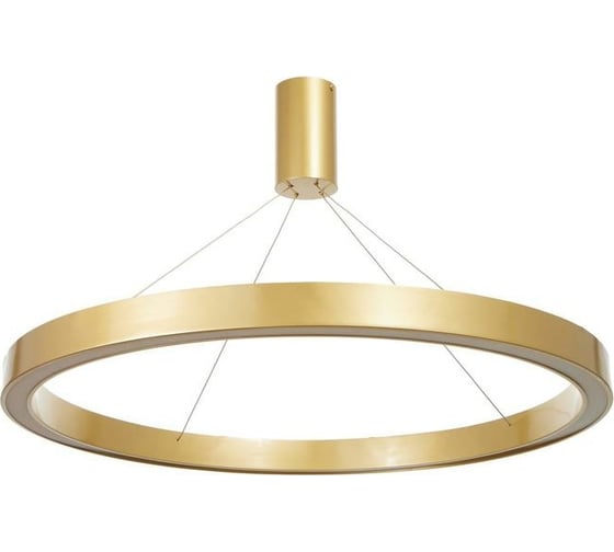 Люстра с ПДУ BayerLux "Бергамо" 80Вт 3000-6000К LED золото d.80см 4494666