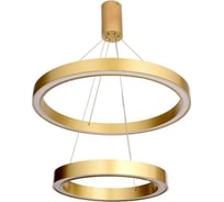 Люстра с ПДУ BayerLux "Бергамо" 90Вт 3000-6000К LED золото d.40+60см 4494669