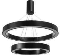 Люстра с ПДУ BayerLux "Бергамо" 90Вт 3000-6000К LED шоколадный d.40+60см 4494668